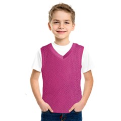 Pink Leather Leather Texture Skin Texture Kids  Basketball Tank Top by artworkshop