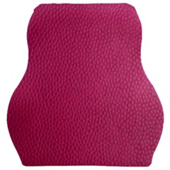 Pink Leather Leather Texture Skin Texture Car Seat Velour Cushion  by artworkshop