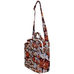 Stone Wall Wall Texture Drywall Stones Rocks Crossbody Day Bag by artworkshop