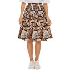 Stone Wall Wall Texture Drywall Stones Rocks Classic Short Skirt by artworkshop