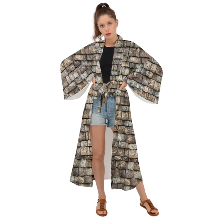 Wall Stone Wall Brick Wall Stoneworks Masonry Maxi Kimono