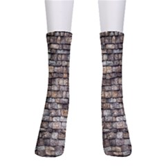 Wall Stone Wall Brick Wall Stoneworks Masonry Crew Socks by artworkshop