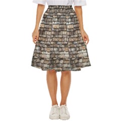 Wall Stone Wall Brick Wall Stoneworks Masonry Classic Short Skirt by artworkshop