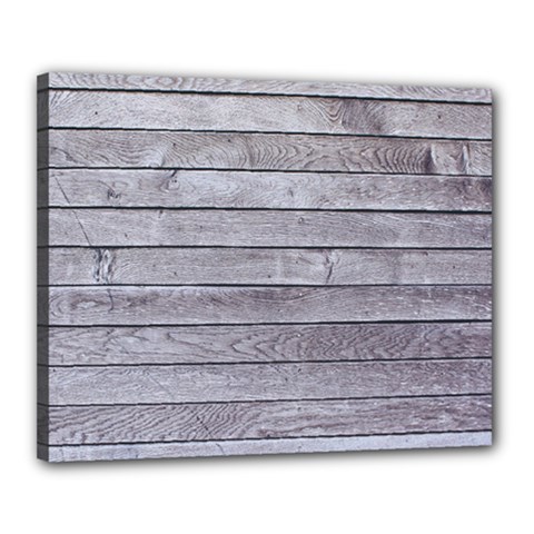 Wood Wooden Wall Wooden Boards Wall Boards Wall Canvas 20  X 16  (stretched) by artworkshop