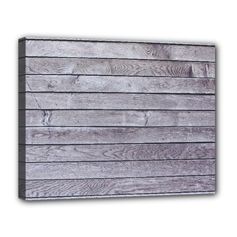 Wood Wooden Wall Wooden Boards Wall Boards Wall Canvas 14  X 11  (stretched) by artworkshop