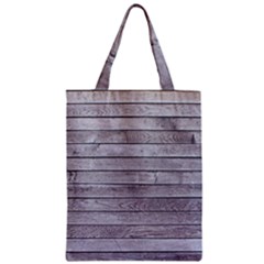 Wood Wooden Wall Wooden Boards Wall Boards Wall Zipper Classic Tote Bag