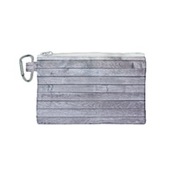 Wood Wooden Wall Wooden Boards Wall Boards Wall Canvas Cosmetic Bag (small) by artworkshop