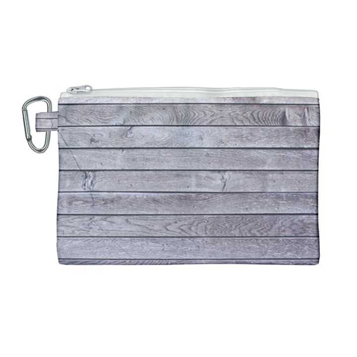 Wood Wooden Wall Wooden Boards Wall Boards Wall Canvas Cosmetic Bag (Large)