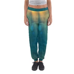 Background Green Women s Jogger Sweatpants by nate14shop