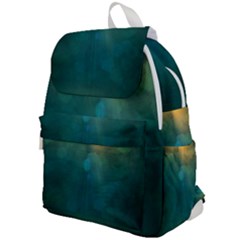 Background Green Top Flap Backpack by nate14shop