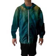 Background Green Kids  Hooded Windbreaker by nate14shop