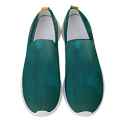 Background Green Women s Slip On Sneakers by nate14shop