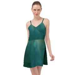 Background Green Summer Time Chiffon Dress by nate14shop