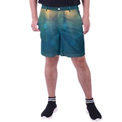 Background Green Men s Pocket Shorts