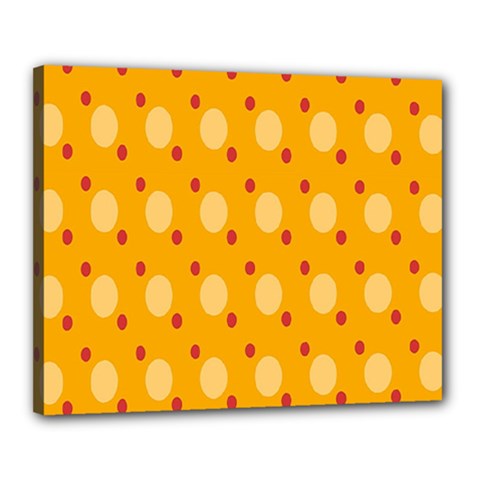 Circles-color-shape-surface-preview Canvas 20  X 16  (stretched) by nate14shop