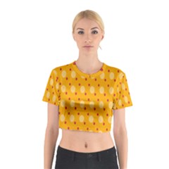 Circles-color-shape-surface-preview Cotton Crop Top by nate14shop