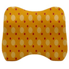 Circles-color-shape-surface-preview Velour Head Support Cushion by nate14shop