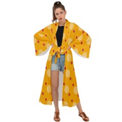 Circles-color-shape-surface-preview Maxi Kimono by nate14shop