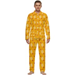 Circles-color-shape-surface-preview Men s Long Sleeve Velvet Pocket Pajamas Set