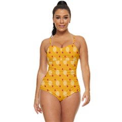 Circles-color-shape-surface-preview Retro Full Coverage Swimsuit