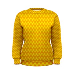 Polkadot Gold Women s Sweatshirt by nate14shop