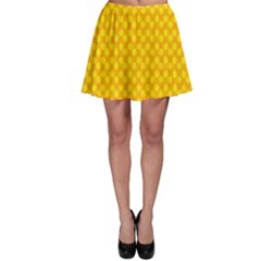 Polkadot Gold Skater Skirt by nate14shop