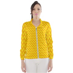 Polkadot Gold Women s Windbreaker by nate14shop