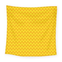 Polkadot Gold Square Tapestry (large) by nate14shop