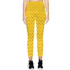 Polkadot Gold Pocket Leggings 