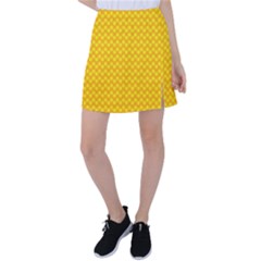 Polkadot Gold Tennis Skirt by nate14shop