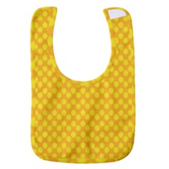 Polkadot Gold Baby Bib