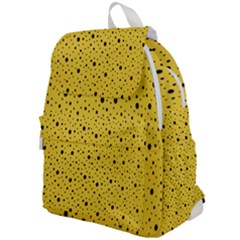 Polkadot Yellow Top Flap Backpack