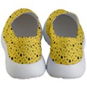 Polkadot Yellow Women s Lightweight Slip Ons View4