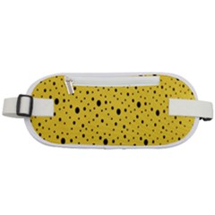 Polkadot Yellow Rounded Waist Pouch