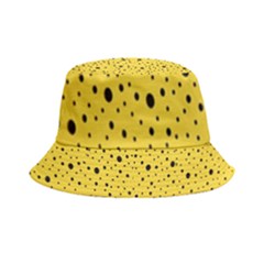 Polkadot Yellow Inside Out Bucket Hat