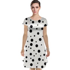 Motif-polkadot-001 Cap Sleeve Nightdress by nate14shop