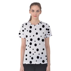 Motif-polkadot-001 Women s Cotton Tee