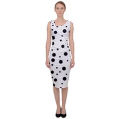 Motif-polkadot-001 Sleeveless Pencil Dress by nate14shop