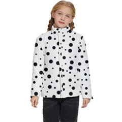 Motif-polkadot-001 Kids  Puffer Bubble Jacket Coat