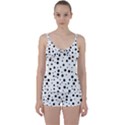 Motif-polkadot-001 Tie Front Two Piece Tankini View1