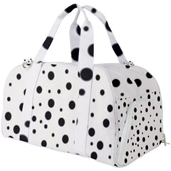 Motif-polkadot-001 Burner Gym Duffel Bag by nate14shop