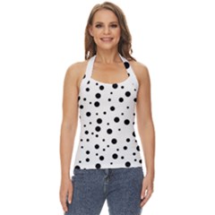 Motif-polkadot-001 Basic Halter Top