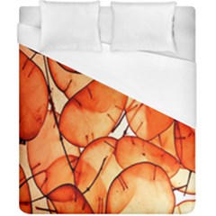 Orange Duvet Cover (california King Size) by nate14shop