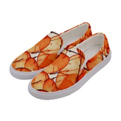 Orange Women s Canvas Slip Ons