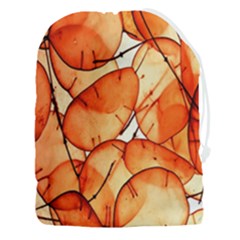 Orange Drawstring Pouch (3xl) by nate14shop