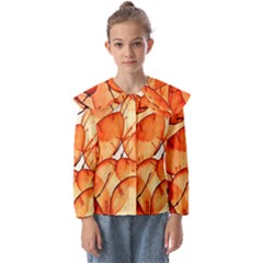 Orange Kids  Peter Pan Collar Blouse