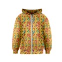 Pattern Kids  Zipper Hoodie View1