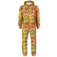 Pattern Hooded Jumpsuit (men) by nate14shop