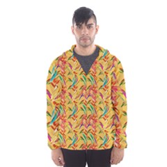 Pattern Men s Hooded Windbreaker by nate14shop