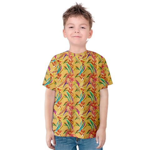 Pattern Kids  Cotton Tee by nate14shop